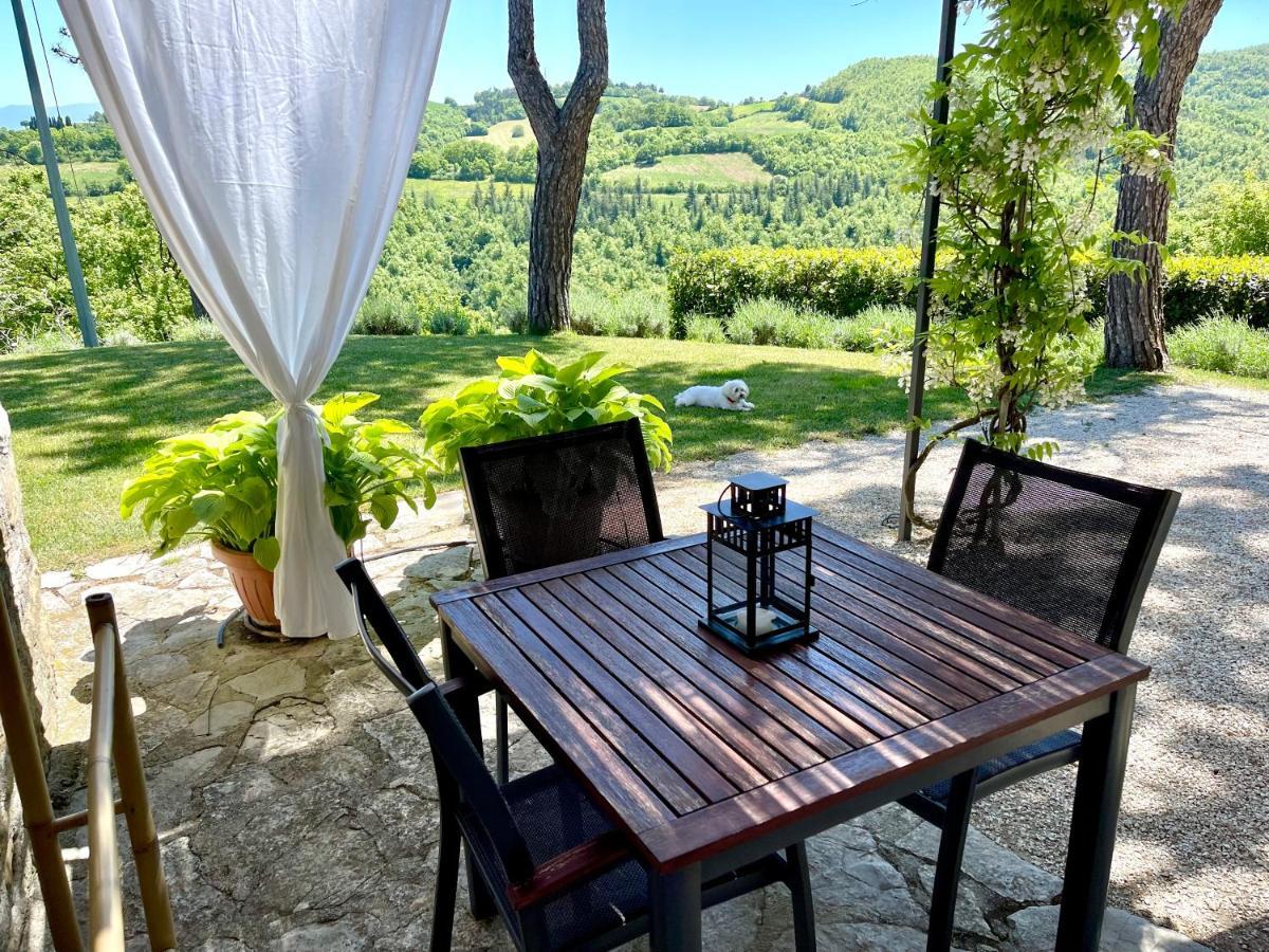 La Panoramica Gubbio - Maison De Charme - Casette E Appartamenti Self Catering Per Vacanze Meravigliose! المظهر الخارجي الصورة
