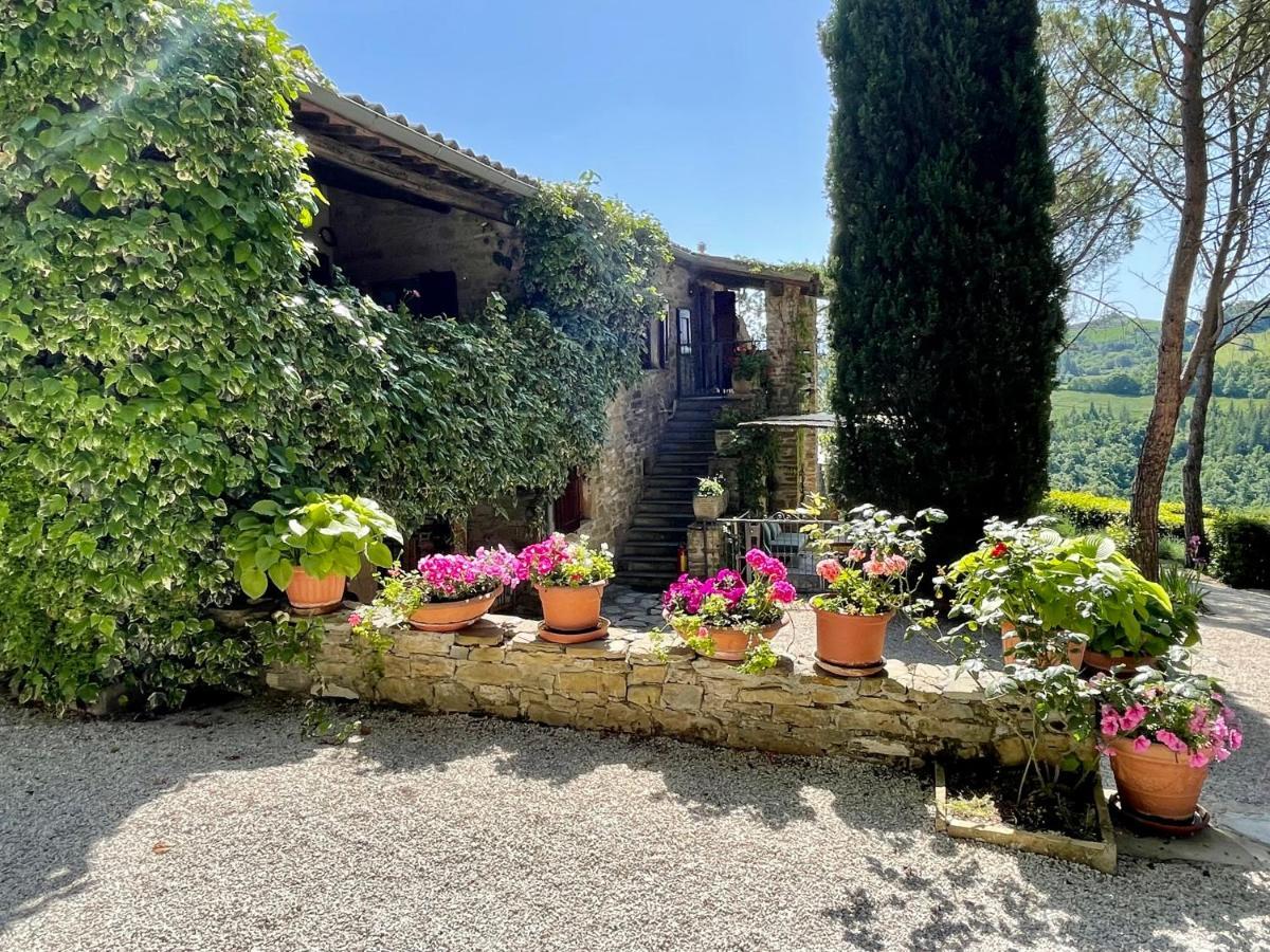 La Panoramica Gubbio - Maison De Charme - Casette E Appartamenti Self Catering Per Vacanze Meravigliose! المظهر الخارجي الصورة